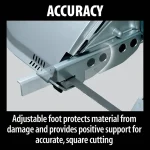 Portable Band Saw Machine, Cutting Depth 120mm, 710W, 6kg - Image 5