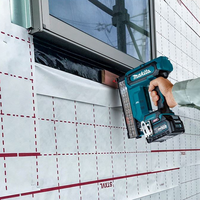 x4HmXlVZ2nYe-1.jpeg ماكينة تثبيت المسامير لاسلكي، 40 فولت ، طول المسمار 15 مم ~ 40 مم، سعة مستودع الدبابیس 100 قطعة، 1.9 كجم - الصورة 1