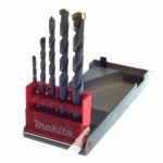 Masonry Drill Bit Set, 5PCS, Sizes 4,5,6,8,10