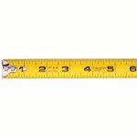 Tape Measure, 25 ft Blade Length, 1 inch Blade Width, in/ft, Closed, ABS Plastic, Steel - Image 2
