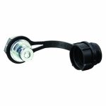 Hydraulic Quick Connect Hose Coupling, Plug, High Flow Series, Steel, Coupling Size 3/8 in