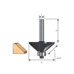Accessories, Router Bits - Chamfer Bit, 8 mm