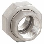 Union, 304 Stainless Steel, 1/4Inch x 1/4Inch Fitting Pipe Size, Female NPT x Female NPT, Class 150