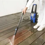 ⁦ماكينه غسيل سيارات بالضغط عالي، 120 بار، 220 فولت، 60 هرتز، 1500 واط، 5.3 كجم⁩ - الصورة ⁦3⁩