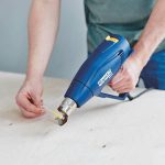 Hot Air Gun, Temperature 300-550°C, Air Flow 250~450L/min,1800W, 0.76kg