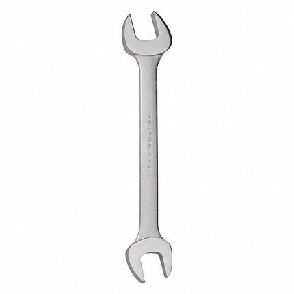 مفتاح ربط بوجهين نهاية مفتوحة, مقاس الرأس 24 مم × 26 مم, الطول الكلي 11 بوصة