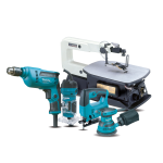 5 Piece Combo Kit: Scroll Saw, Trimmer, Random Orbital Sander,Jig Saw ,High Speed Drill - Image 2
