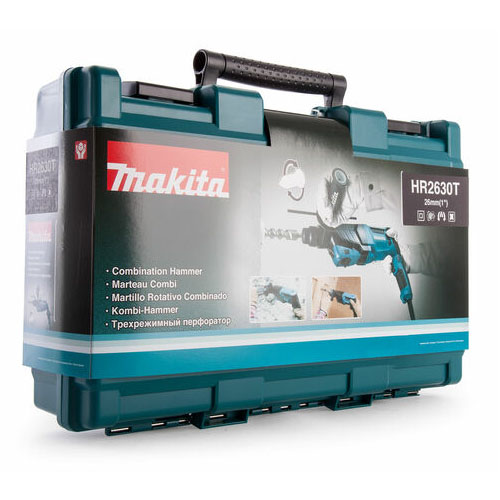 yaeqd3hPbBiI-1.jpg مطرقة دوارة كهربائية, 3 أنظمة تشغيل, خرسانة 26 مم, 800 واط, 3 كجم - الصورة 1