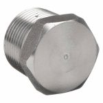 Hex Head Plug: 1/4Inch Fitting Pipe Size, Forged Steel, Black, Male NPT - Image 2