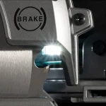 ⁦منشار دائري لاسلكي، 40 فولت، 4000 دورة في الدقيقة، 235 ملم (9 بوصة)، 4.3 كجم⁩ - الصورة ⁦4⁩