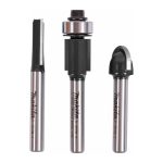 Router Bit Set, 3 Pieces, 6mm - Image 3