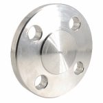 Pipe Flange, Blind Flange, 304 Stainless Steel, 2Inch Pipe Size, 6Inch Flange Outside Dia, Class 150