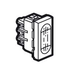 ليجراند - مفتاح جرس 230 فولت1 موديول 220 فولت - أبيض