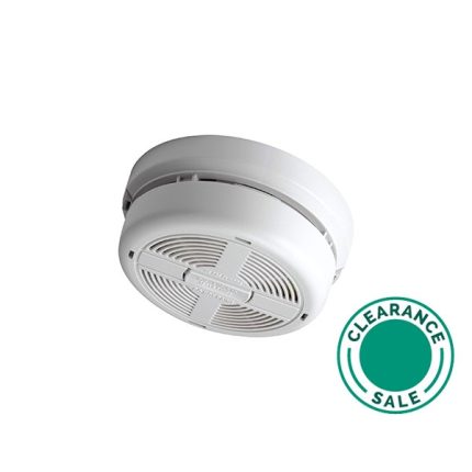 تصفية المنتجات الأخرى -إنذار كاشف دخان، مع قاعدة، 220 فولت، مع بطارية احتياطية 9 فولت، BRK