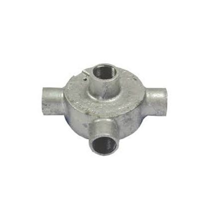 أي تي سي سي - صندوق بمخرج خلفي - 3 خط - HDG - مقاس 25 مم