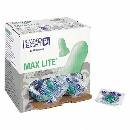 سدادات الأذن, معدل تقليل الضوضاء 30 ديسيبل NRR, بدون سلك, مقاس متوسط, لون أخضر, عدد  200 قطعة