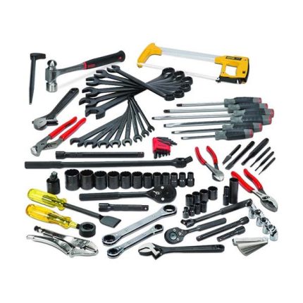 بروتو - أطقم عدد وأدوات مكونة من 89 قطعة مع صندوق عدد وأدوات